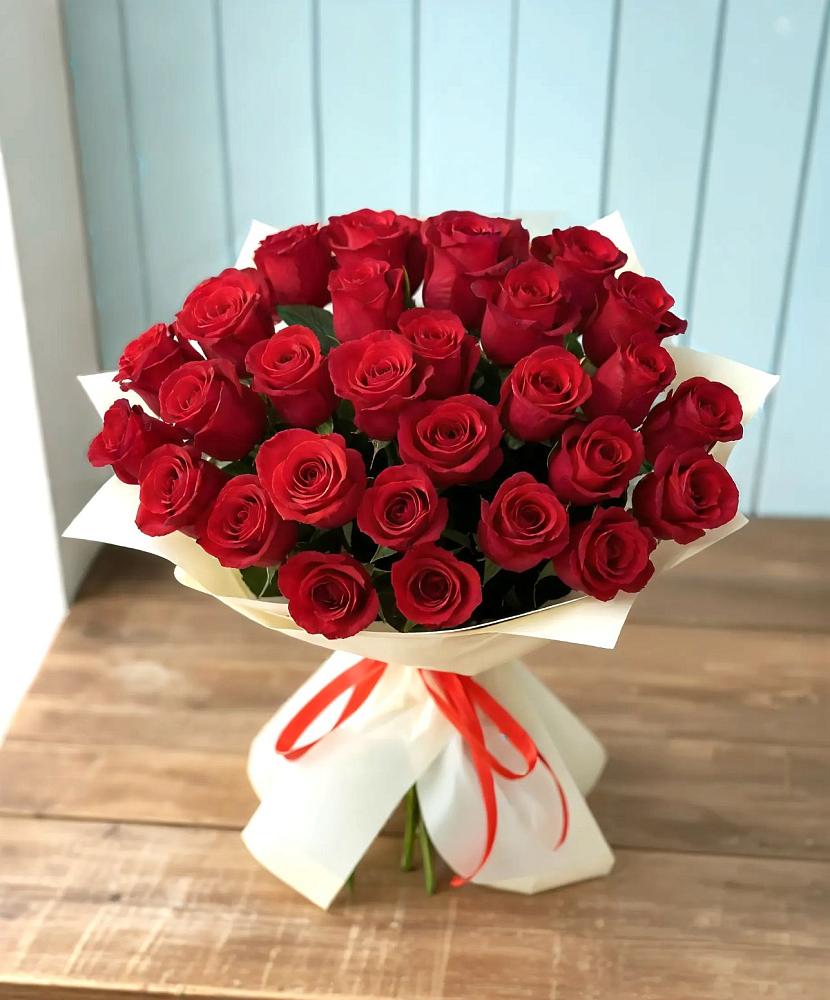 Букет 29 Красных роз в Краснощёково