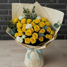 Букет цветов из:  Розы #REPLACE_PRED# Краснощёково