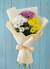 Букет цветов из:  Хризантемы #REPLACE_PRED# Краснощёково