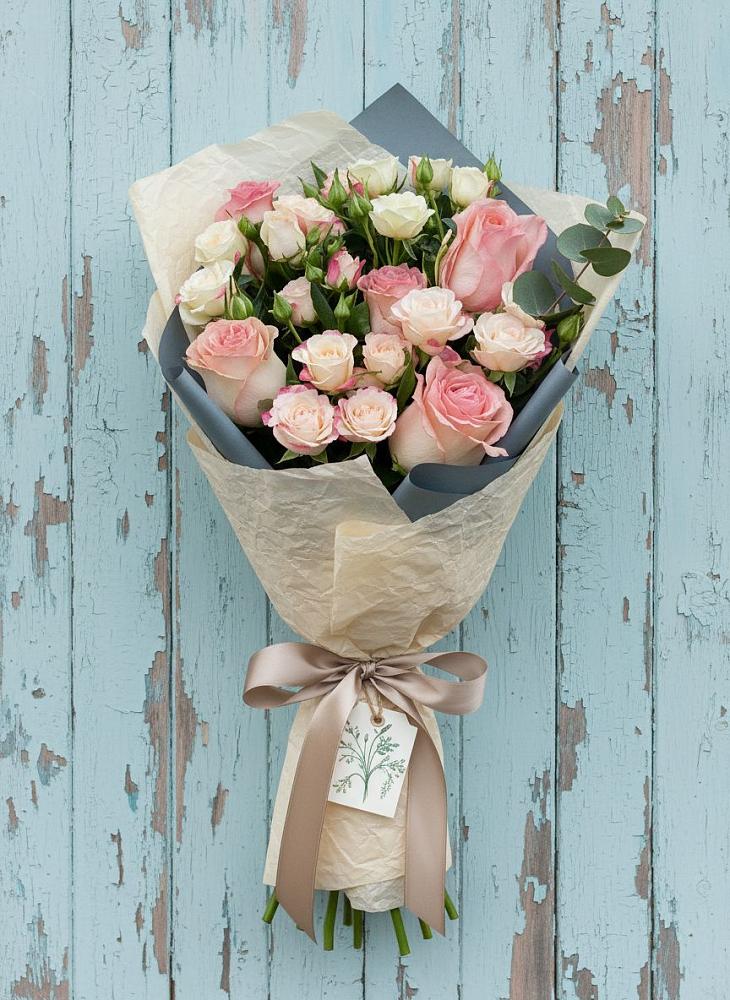 Букет цветов из: Розы в Краснощёково