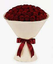 Букет 101 Бордовая роза Блэк Бакарра в Краснощёково