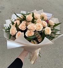 Букет Кремовые розы Латте #REPLACE_PRED# Краснощёково