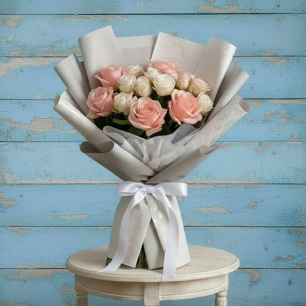 Букет цветов из: Розы в Краснощёково