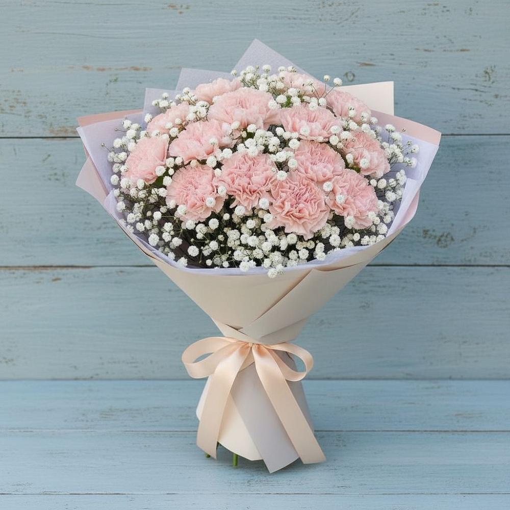 Букет цветов из: Гвоздики в Краснощёково