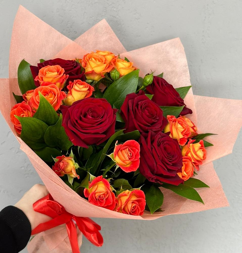 Букет Любовь и восторг в Краснощёково