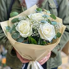 Букет Нежные грёзы в Краснощёково Букет цветов из: Розы в Краснощёково
