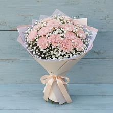 Букет цветов из:  Гвоздики в Краснощёково