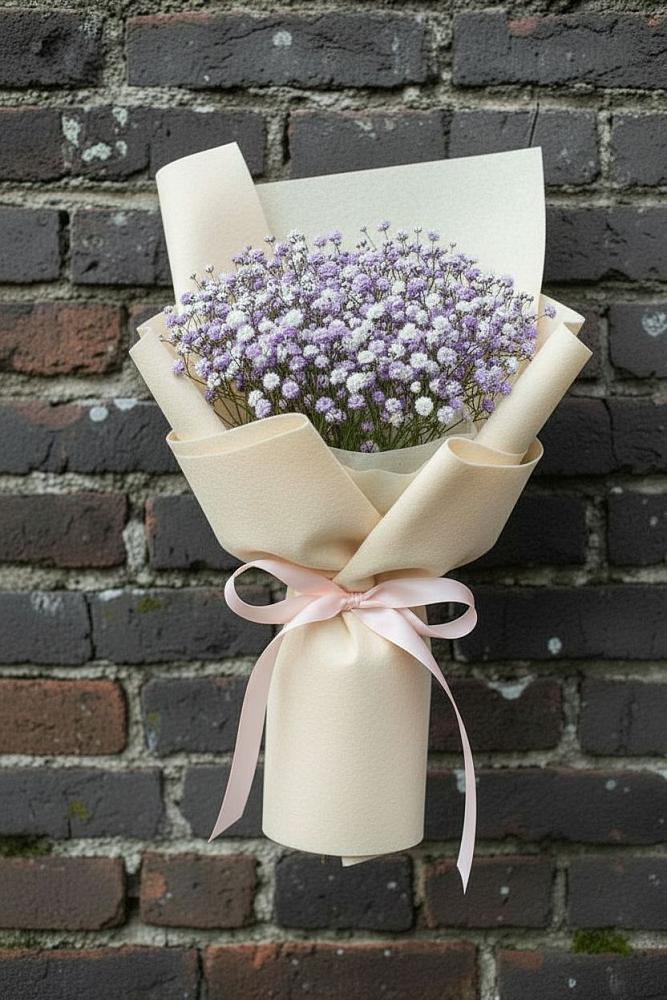 Букет цветов из: Гипсофила в Краснощёково