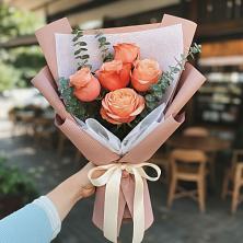 Букет цветов из:  Розы в Краснощёково