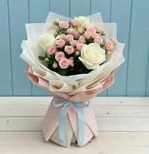 Букет цветов из:  Розы в Краснощёково