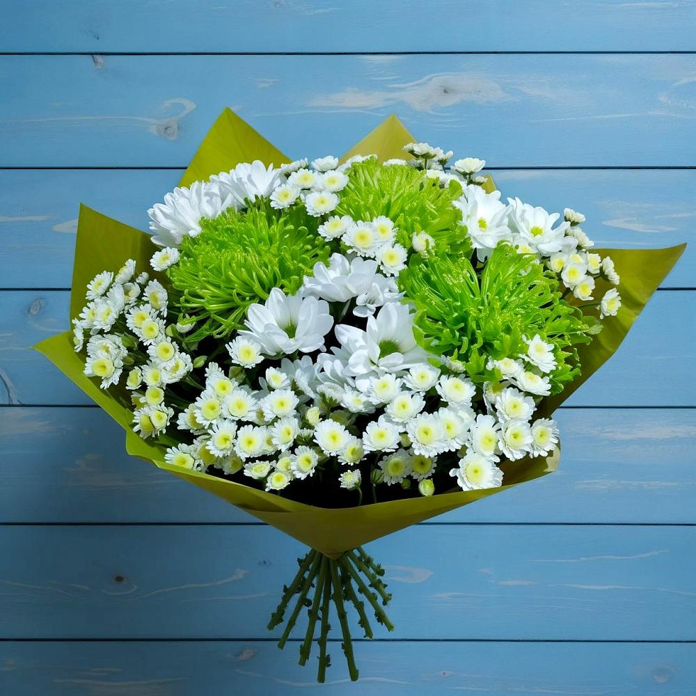 Букет цветов из: Хризантемы в Краснощёково