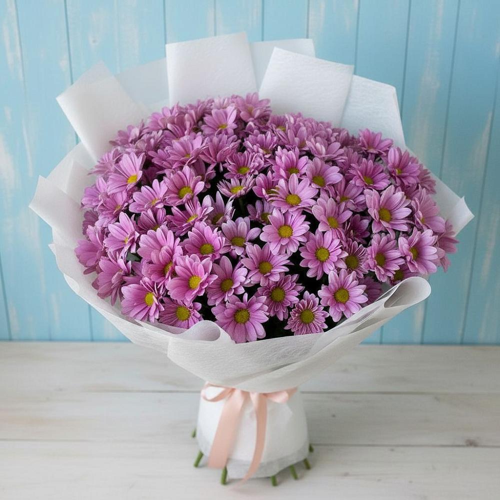 Букет цветов из: Хризантемы в Краснощёково