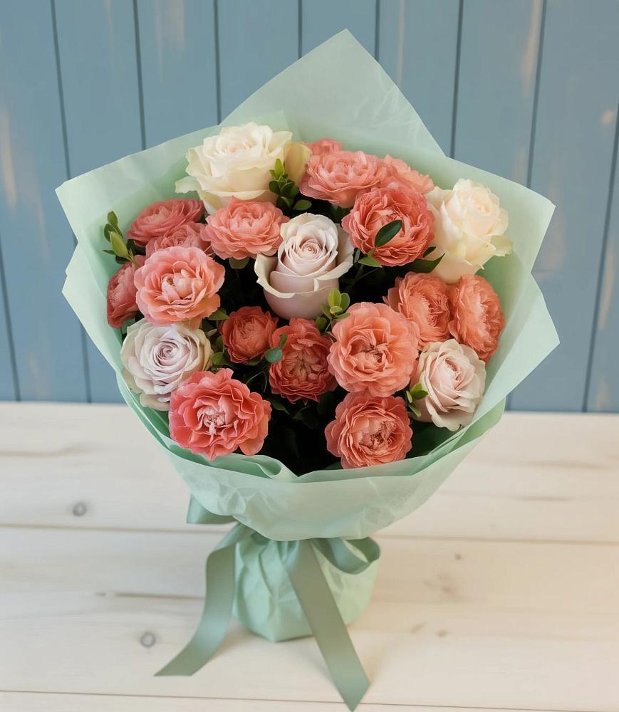 Букет цветов из: Розы в Краснощёково