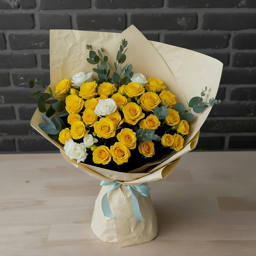 Букет цветов из: Розы в Краснощёково