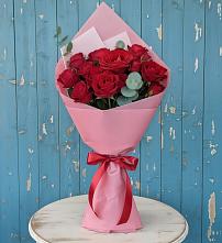 Букет цветов из:  Розы в Краснощёково