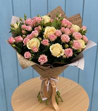 Букет цветов из:  Розы в Краснощёково