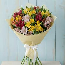 Букет цветов из:  Альстромерии в Краснощёково