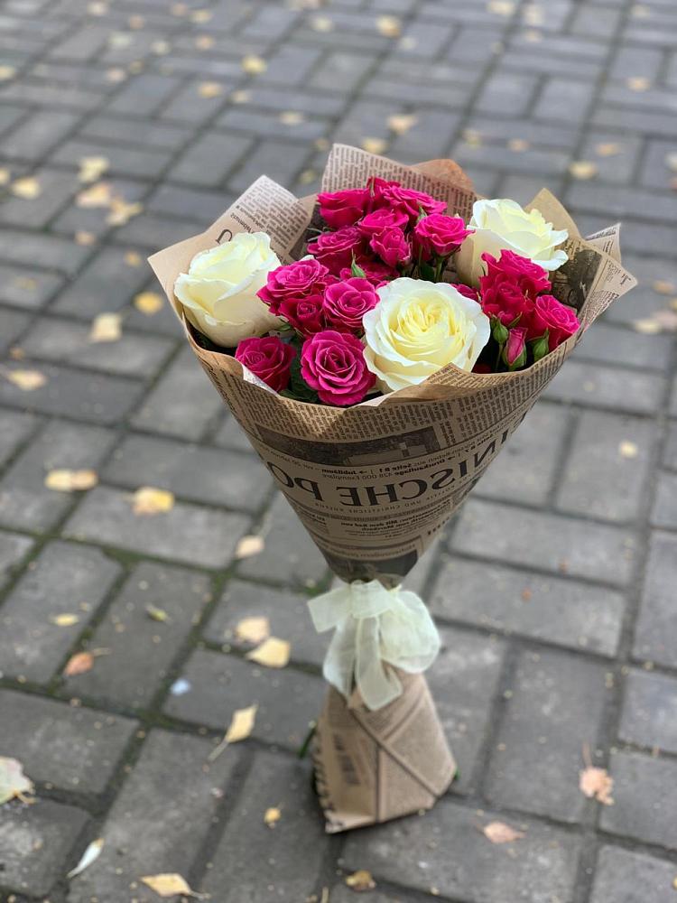 Букет цветов из: Розы в Краснощёково