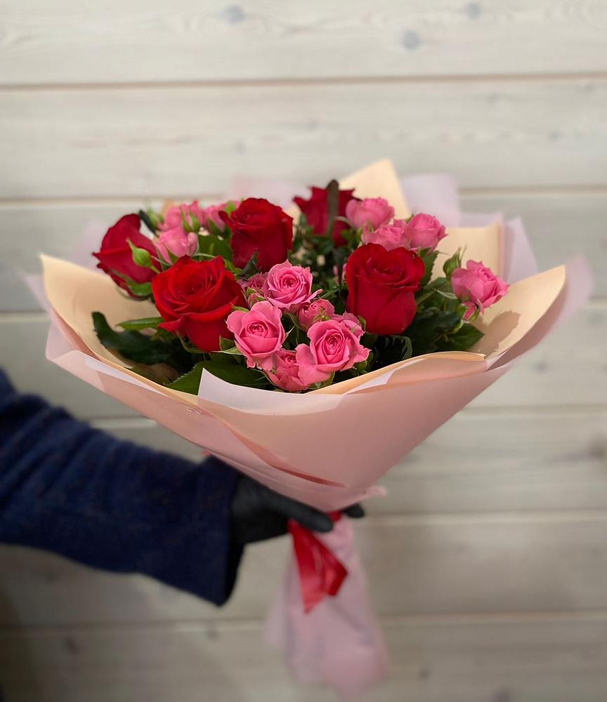 Букет цветов из: Розы в Краснощёково