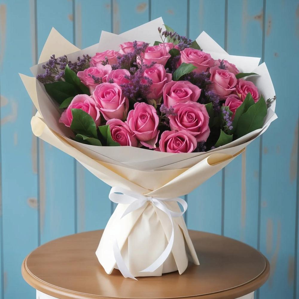 Букет цветов из: Розы в Краснощёково