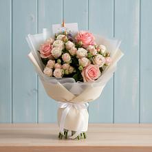 Букет цветов из:  Розы в Краснощёково