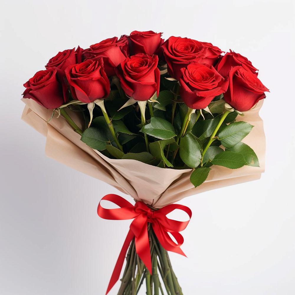 Букет 11 Красных роз Эдлесс Лав в Краснощёково