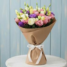 Букет цветов из:  Лизиантусы #REPLACE_PRED# Краснощёково