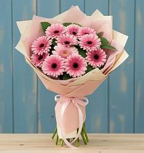 Букет цветов из:  Герберы #REPLACE_PRED# Краснощёково