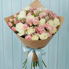 Букет цветов из:  Розы в Краснощёково